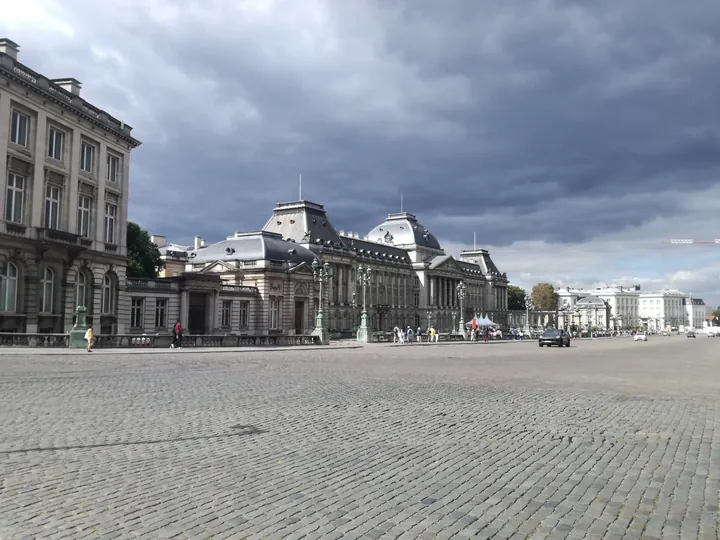 Royal Palace in Brussels (Belgium)